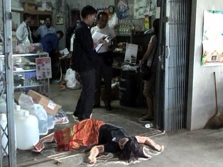 ข่าวตรัง : ยิงสาวใหญ่เจ้าของร้านชำหน้าวัดกลางเมืองตรัง