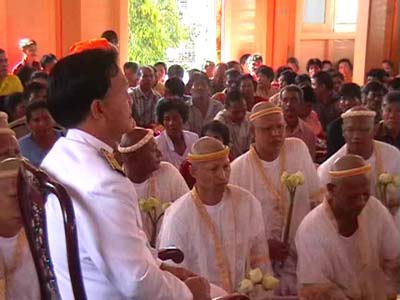 ข่าวสตูล : ชาวสตูลกว่า 500 ร่วมงานบวชเฉลิมพระเกียรติ